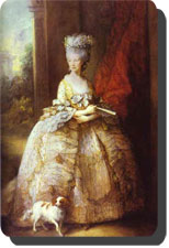Thomas Gainsborough - "Queen Charlotte" (1781)